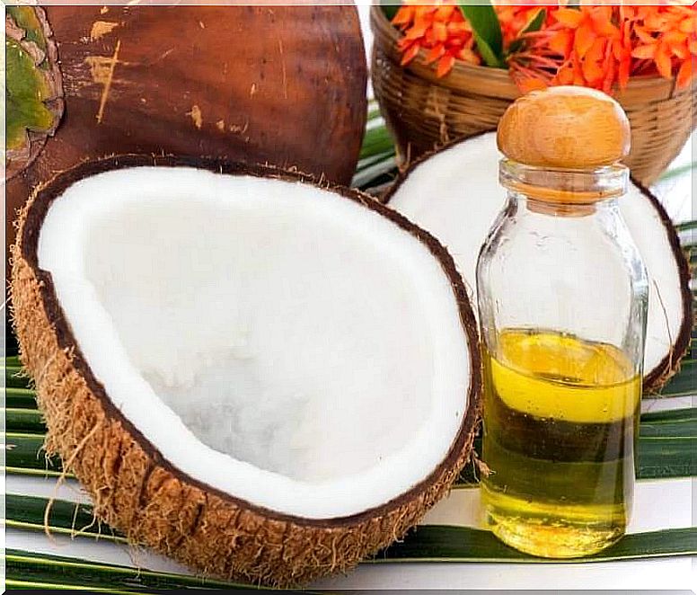 Coconut oil and coconut