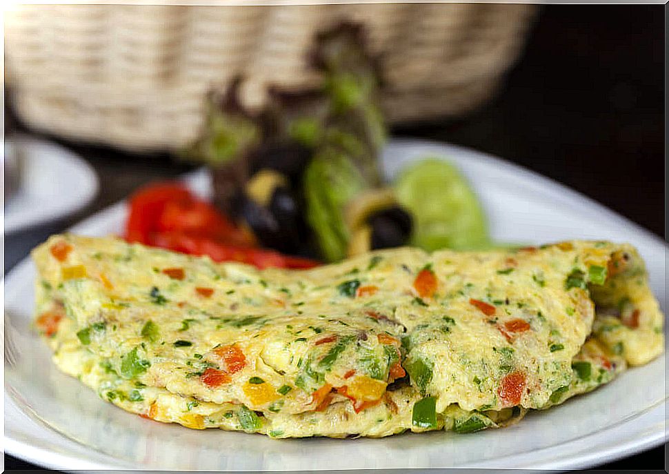 Omelet - filling recipes