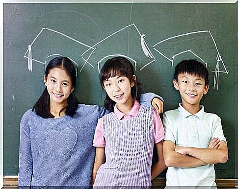 Japanese children smile because they do not experience bullying at school