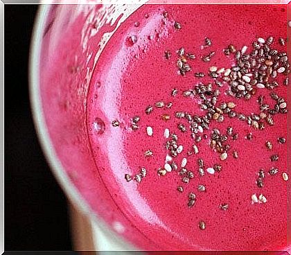 Purple smoothie - treat fatty liver