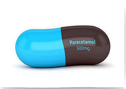 Pill with paracetamol