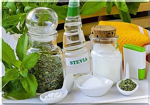 Stevia in various forms