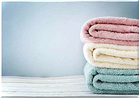 Towels folded neatly together