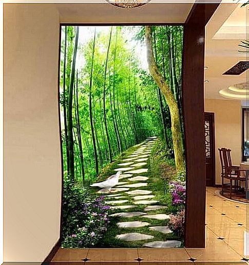 You can use murals when you need to decorate hallways