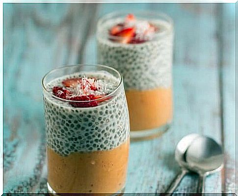 Chia seed smoothie